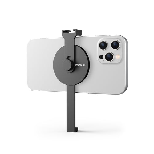 Moment Pro Tripod Mount with MagSafe Landscape and Portrait - Black