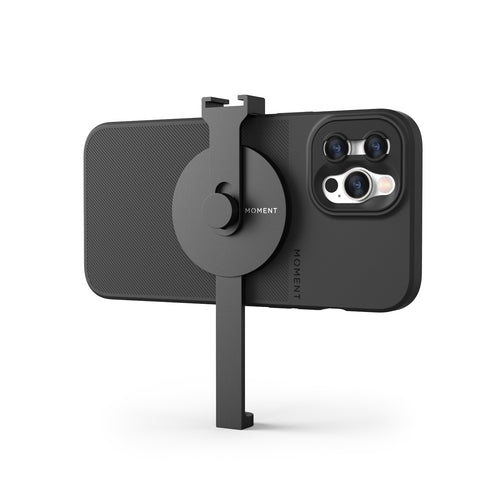 Moment Pro Tripod Mount with MagSafe Landscape and Portrait - Black