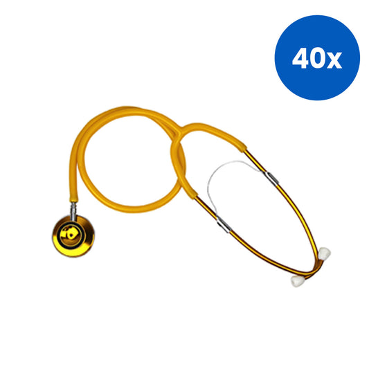 Livingstone Dual Head Stethoscope Latex Free - Yellow x40