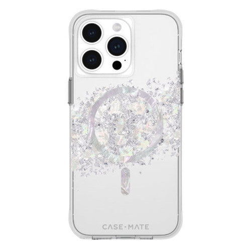 Case-Mate Karat MagSafe Case iPhone 15 Pro Max - Silver/Clear
