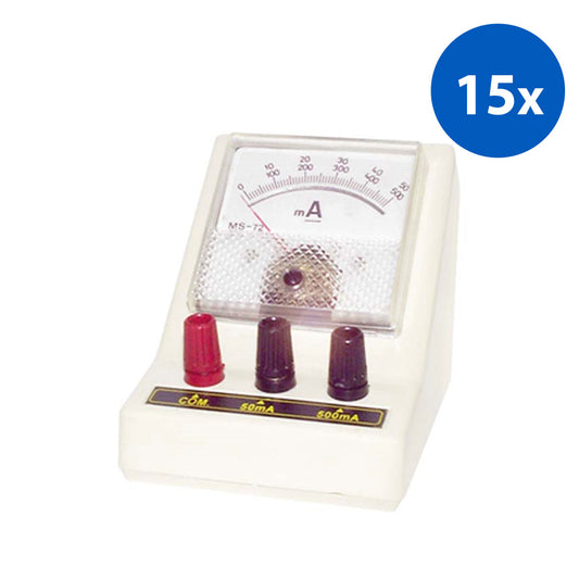 Livingstone Ammeter Dual Range Square - White x15