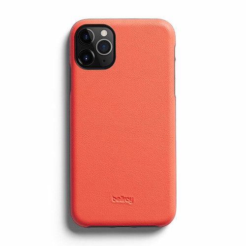 Bellroy Leather Case iPhone 12 Pro Max - Coral