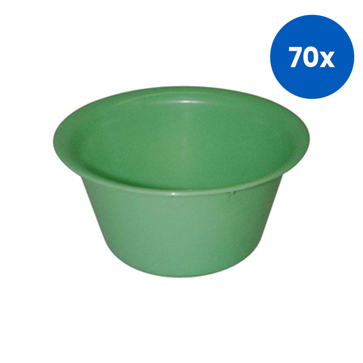 Livingstone Bowl Basin 1200ml 185mm x 90mm Autoclavable Recyclable Plastic - Green x70