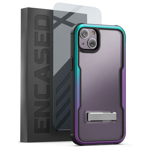 Encased Exos Armor Case with Screen Protector iPhone 14 Plus - Purple