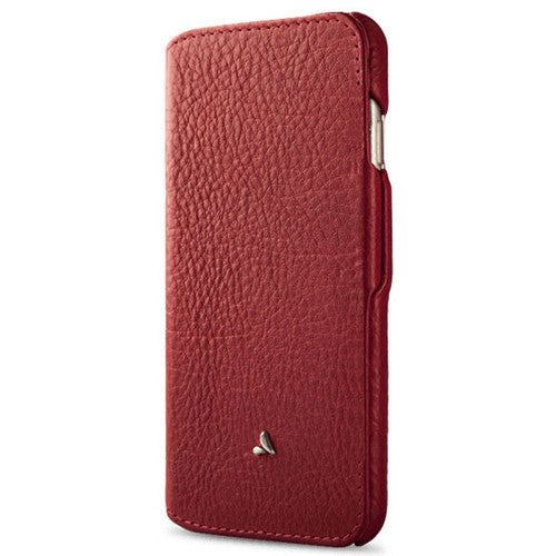 Vaja Agenda MG Leather Case iPhone 8+/7+/6+/6S+ Plus - Bridge Chili/London