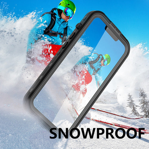 Krakatoo Dot WaterProof Case iPhone 14 Plus - Black/Clear