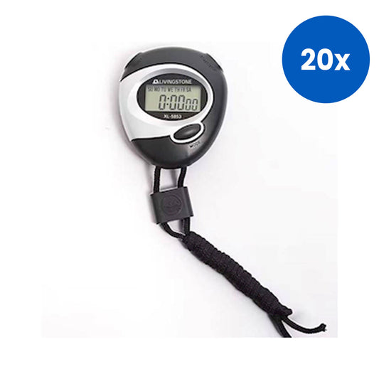 Livingstone Digital Stopwatch Timer - Black x20