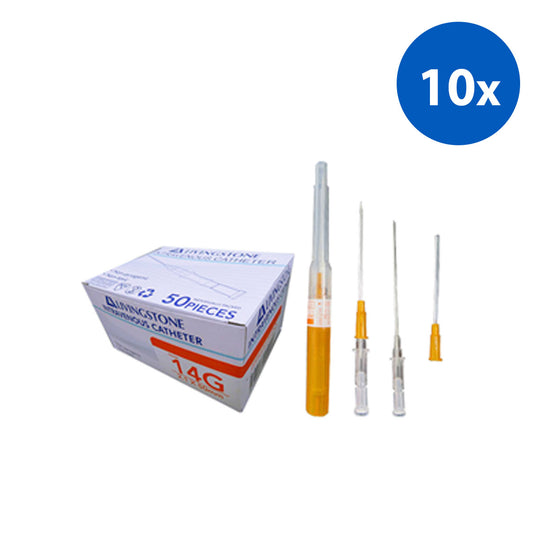 Livingstone Intravenous IV Catheter 50/Box x10
