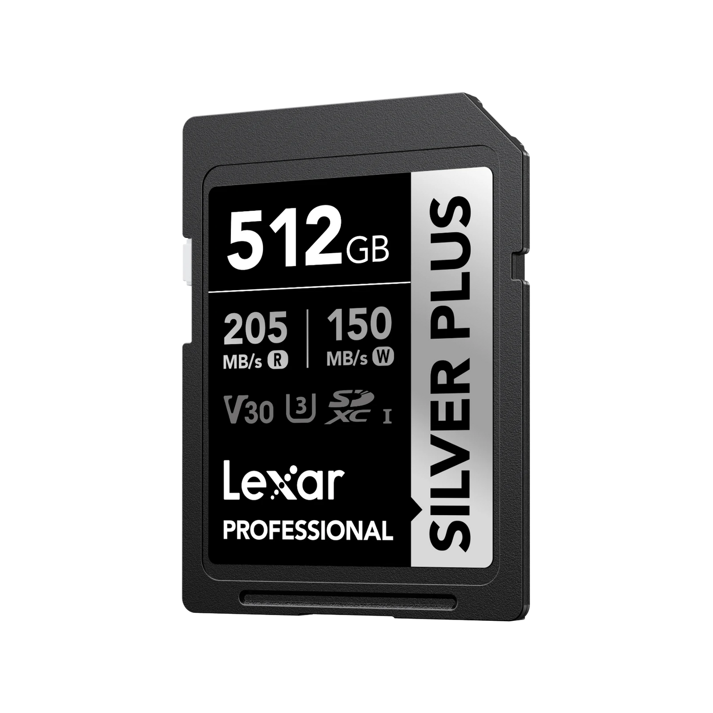 Lexar Professional Silver Plus SDXC UHS-I Card 512 GB