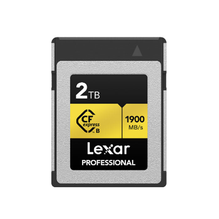 Lexar Professional CFexpress Type B Gold Series 2TB – Black
