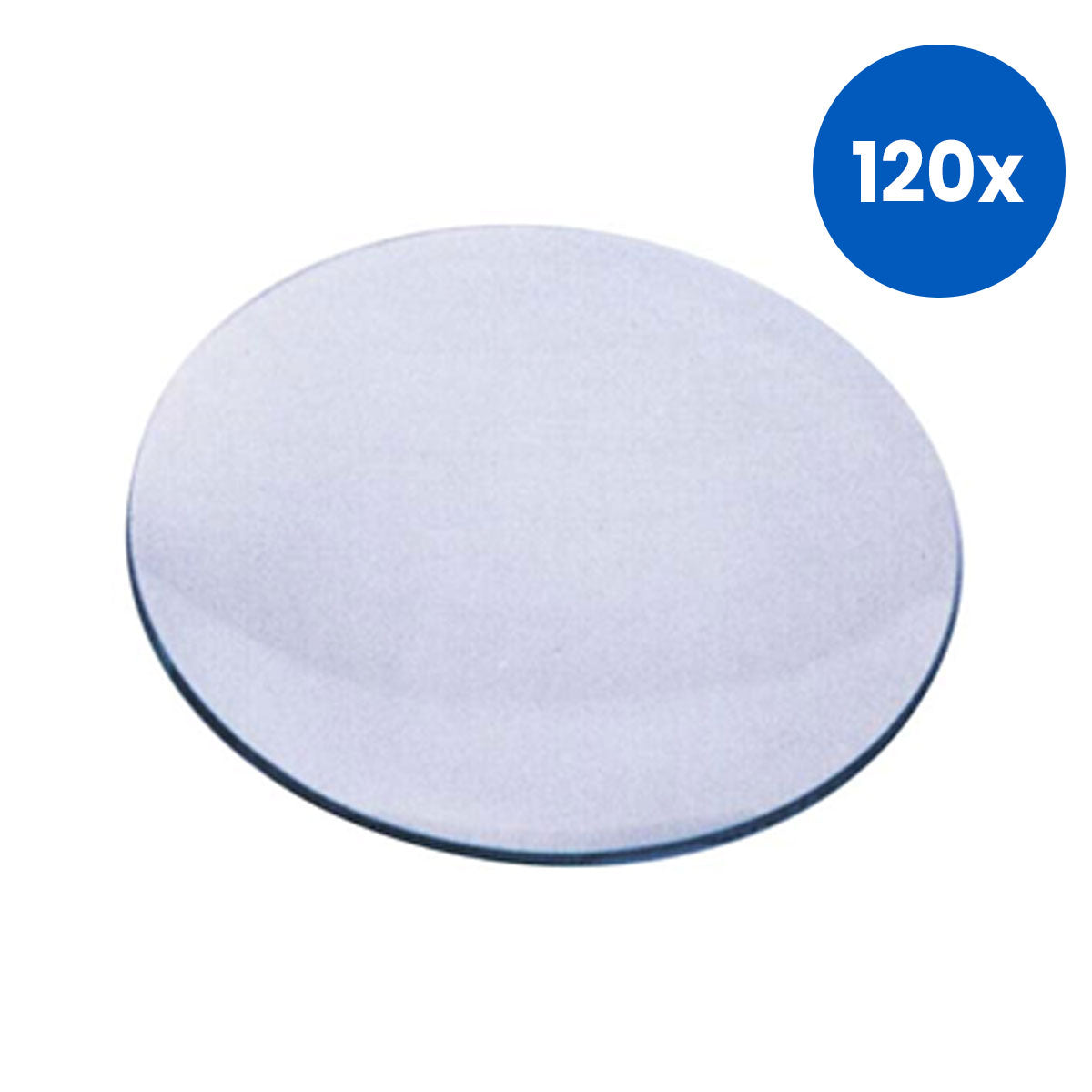 Livingstone Bi-Convex Glass Lens 50mm Diameter 5CM Focal Length Optical Physics Tool - White x120