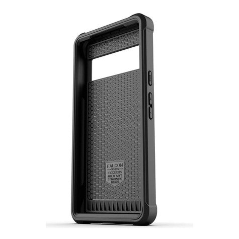 Encased Falcon Shield Case Google Pixel 6 with Belt Clip Holster - Black