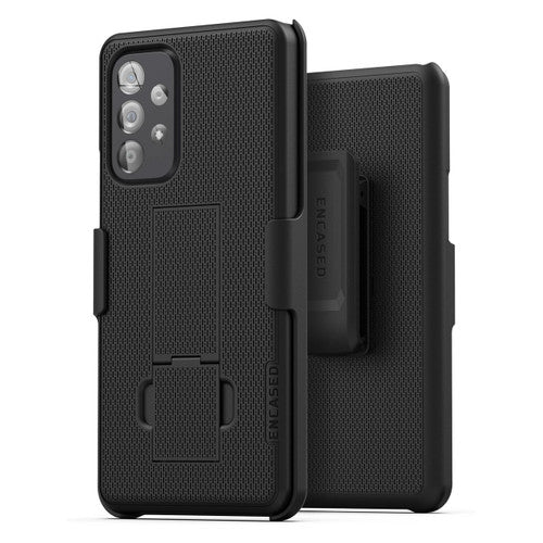 Encased Duraclip Case Samsung Galaxy A53 5G with Belt Clip Holster - Black