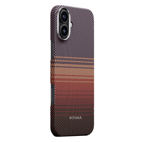 Pitaka Tactile Woven Case iPhone 16 - Sunset