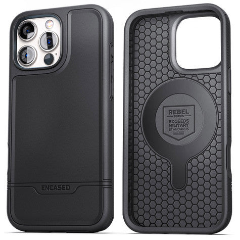 Encased Rebel MagSafe Case iPhone 16 Pro - Black