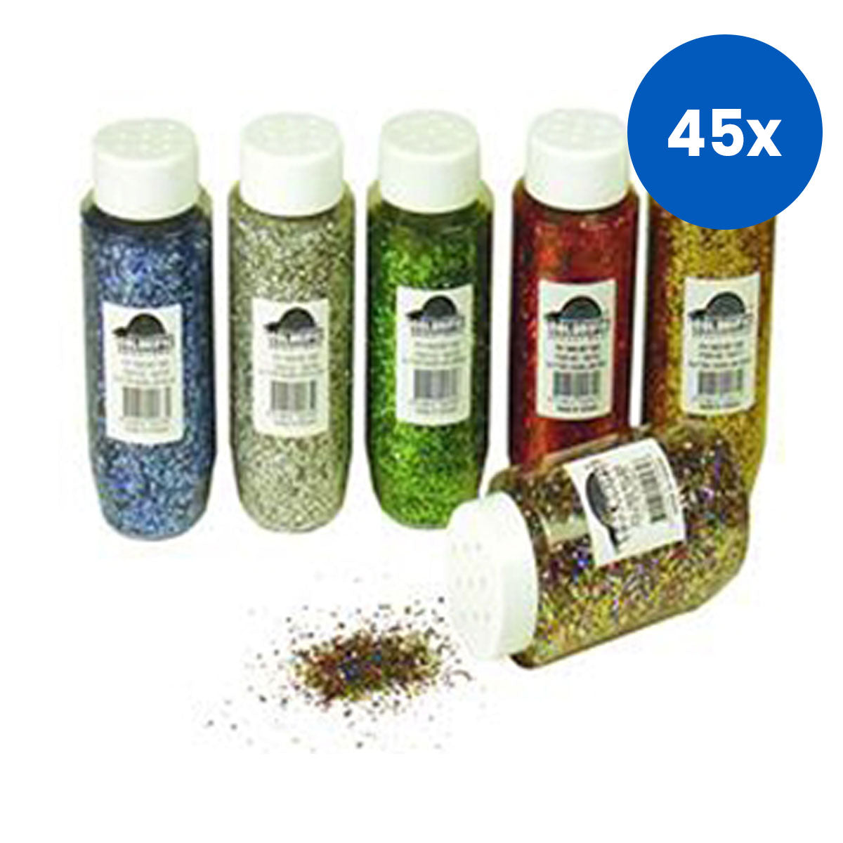 Colorific Glitter 250 Grams Jar - Green x45