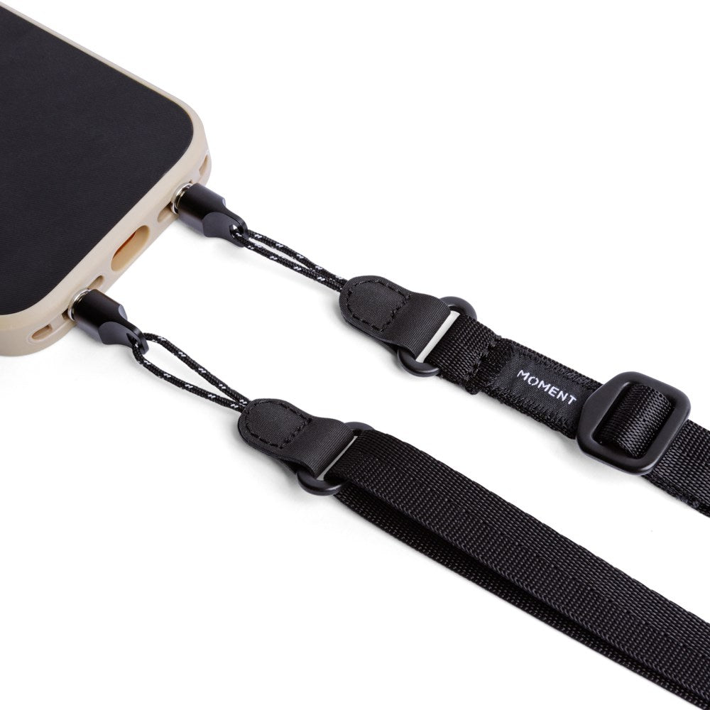 Moment Mobile Adjustable Crossbody Strap - Black