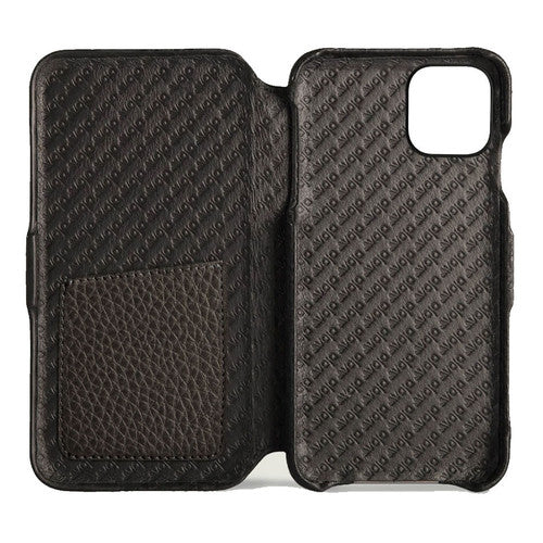 Vaja Folio Leather Case iPhone 11 Pro Max - Floater Black