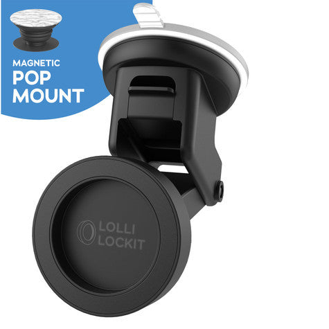 Encased LolliLockit Dashboard/Window Pop Phone Holder Car Mount