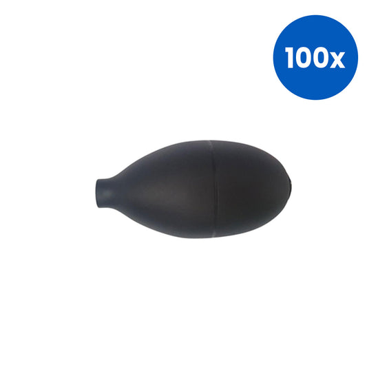 Livingstone PVC Bulb with Intake Valve for Sphygmomanometer Latex-Free 6mm Diameter - Clear x100