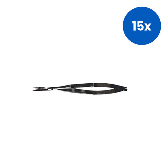 Livingstone Westcott Micro Scissors 11.5cm Straight - Black x15