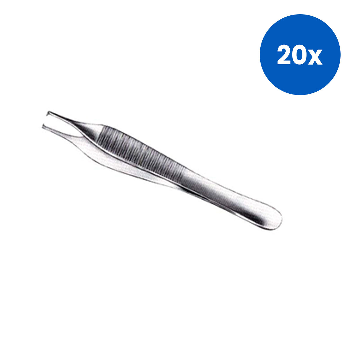 Economy Dissecting Forcep 1-2 Toothed - Silver x20