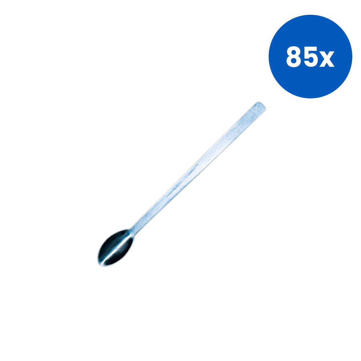 Livingstone Spatula 15.5 x 1.5 x 0.4 cm 2 Flat Ends Curve Stainless Steel x85