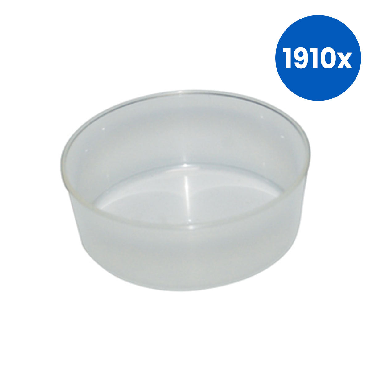 Livingstone Gallipot 60ml 70 x 25 mm Recyclable Polypropylene - White