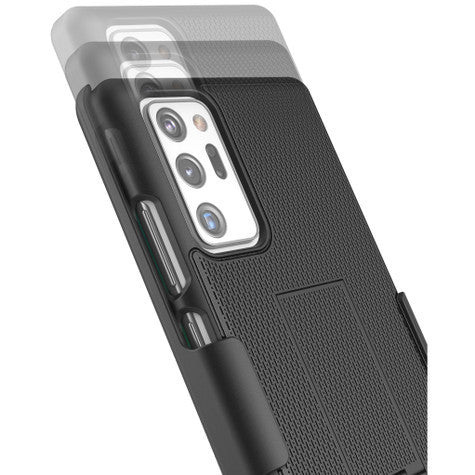 Encased Combo Case Samsung Galaxy Note20 Ultra 5G with Holster - Black
