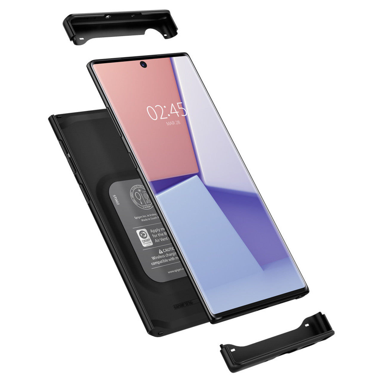 Spigen Thin Fit Classic Case Samsung Galaxy Note 10 - Black
