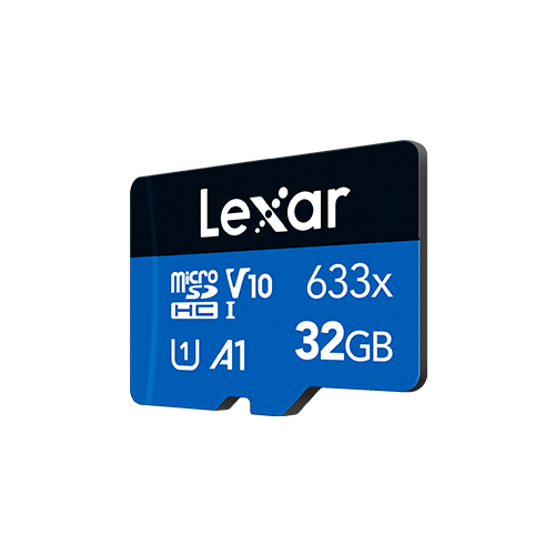 Lexar High-Performance 633x microSDHC/microSDXC UHS-I Card 32 GB - Blue