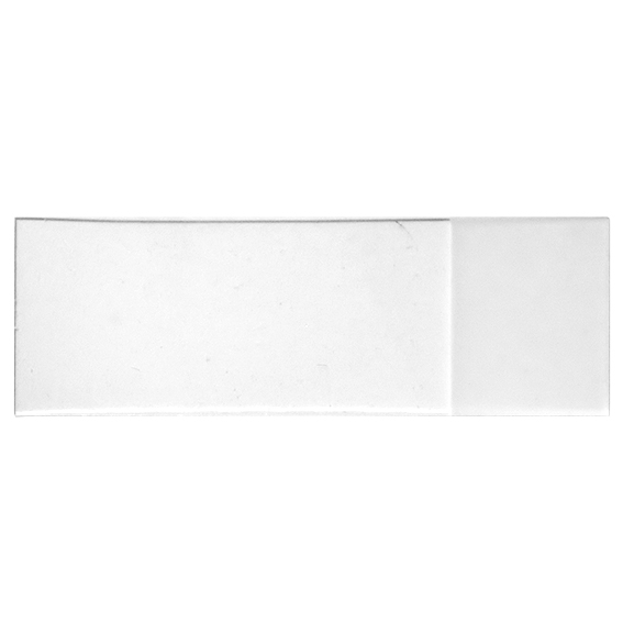 Liv Microscope Glass Slide Frosted One End Both Side Thickness: 1.0 - 1.2mm 75 x 25mm 50/Pack - Clear x85