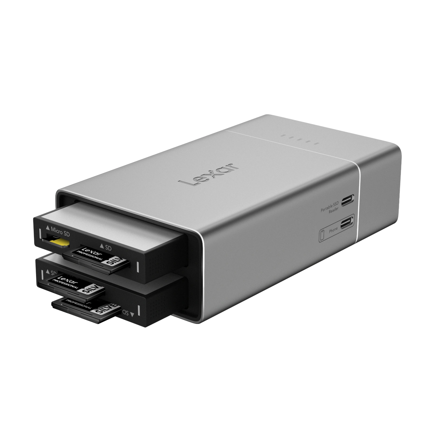 Lexar Professional Workflow with Thunderbolt 4 - Silver