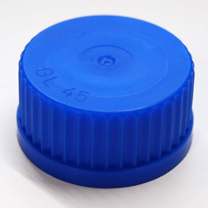 Simax Screw Cap for Reagent Bottle 100mL to 5L Polypropylene Max Temp +140°C - Blue