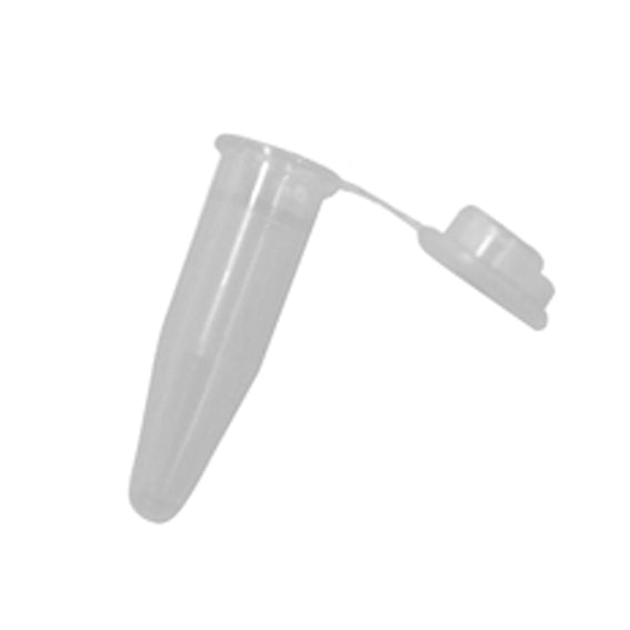 Micro CentrifugeTestTube Conical Eppendorf 1.5ml 10.50x40mm Recyclable Polypropylene w/Cap Autoclavable 1000/Bag - Clear x10