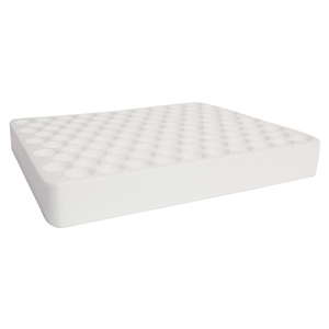 Livingstone Test Tube Tray 196(L) x 165(W) x 27(H) mm 16mm Diameter 12.4g Styrofoam - White x35