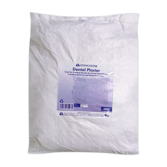 Livingstone Dental Plaster 20kg - White x10