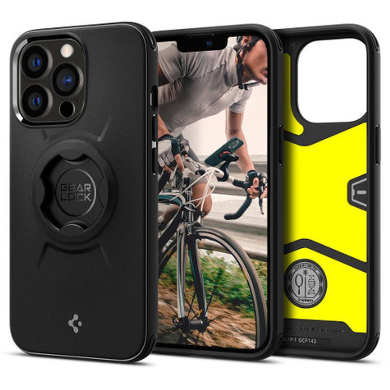 Spigen Gearlock Bike Mount Case iPhone 12 Pro Max - Black