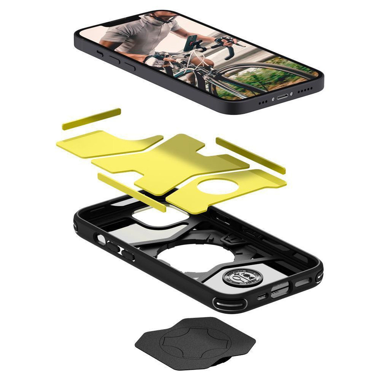 Spigen Gearlock GCF143 Bike Mount Case iPhone 13 - Black