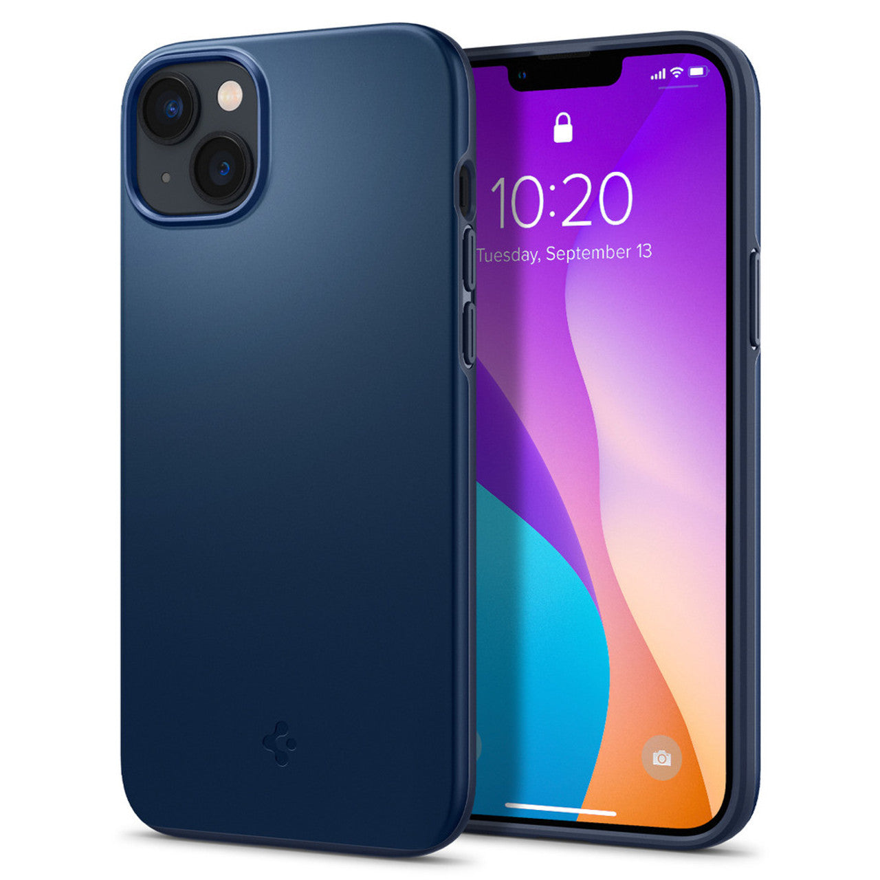 Spigen Thin Fit Case iPhone 14/13 - Navy Blue