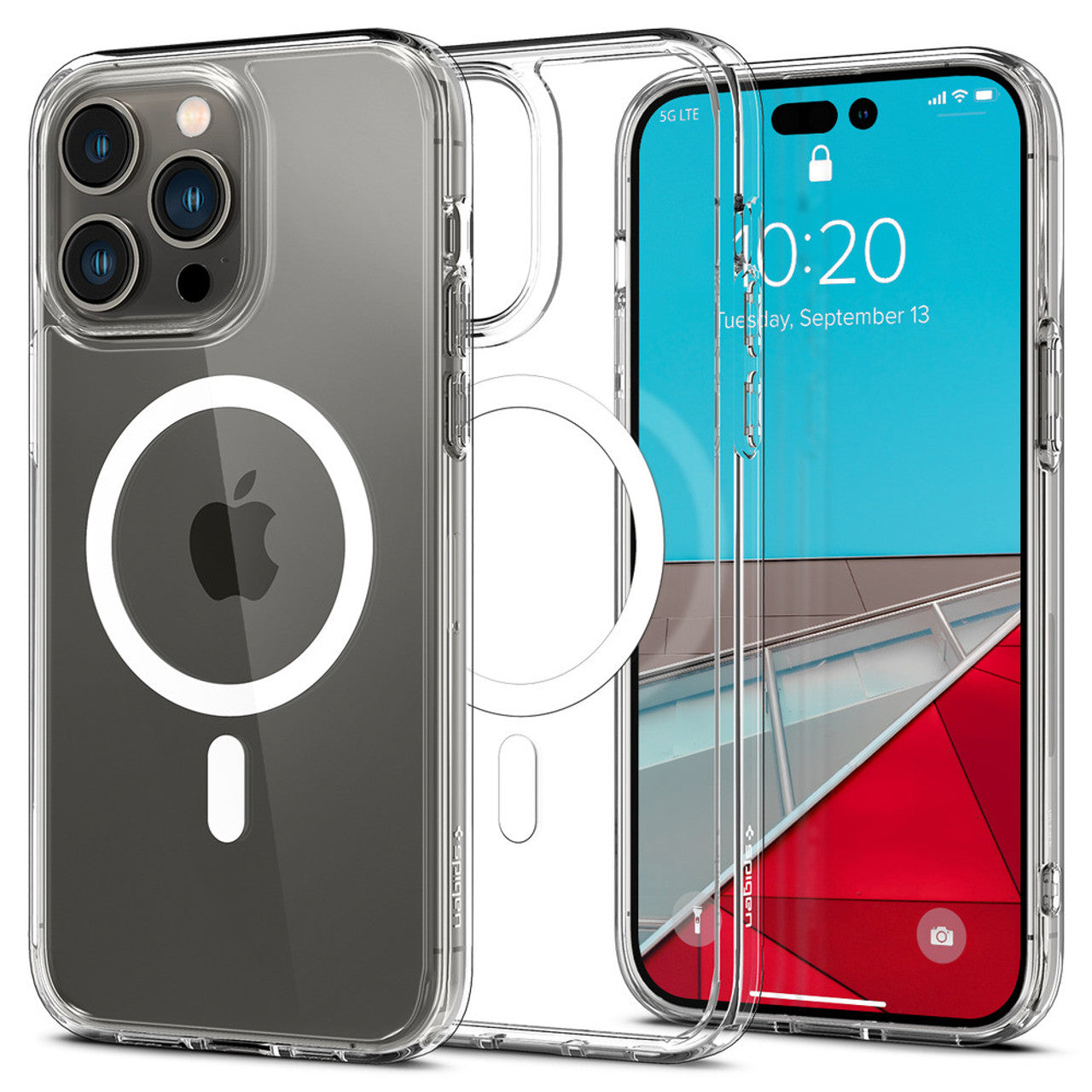 Spigen Ultra Hybrid MagFit Case iPhone 14 Pro Max - White