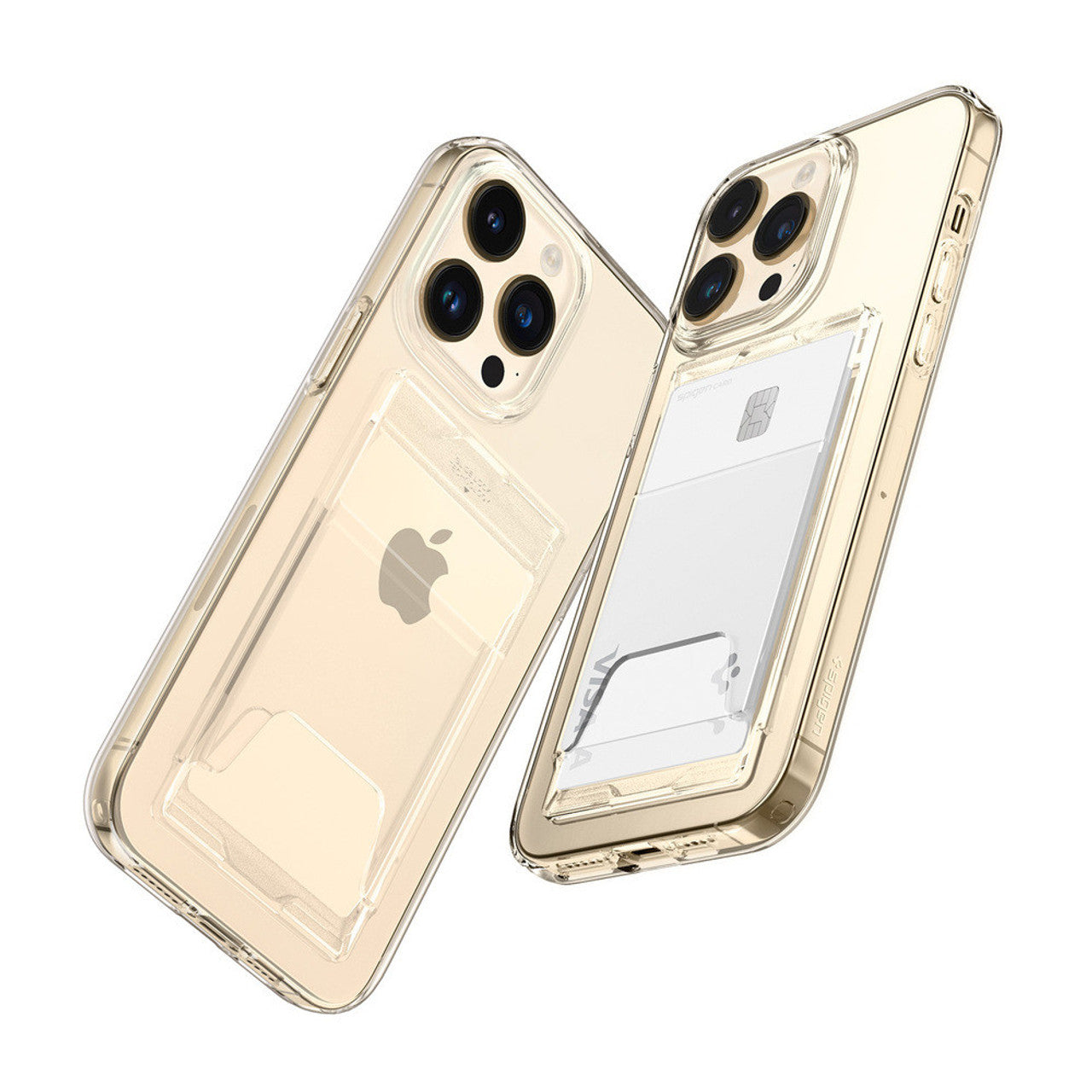 Spigen Crystal Slot Dual Case iPhone 14 Pro - Clear