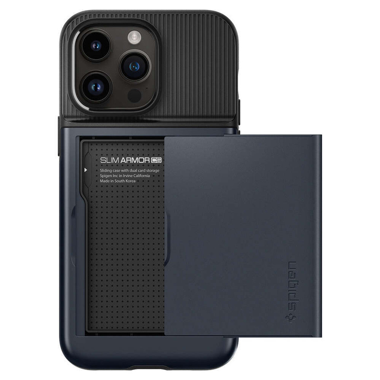 Spigen Slim Armor CS Case iPhone 14 Pro Max - Metal Slate
