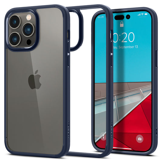 Spigen Ultra Hybrid Case iPhone 14 Pro - Navy Blue