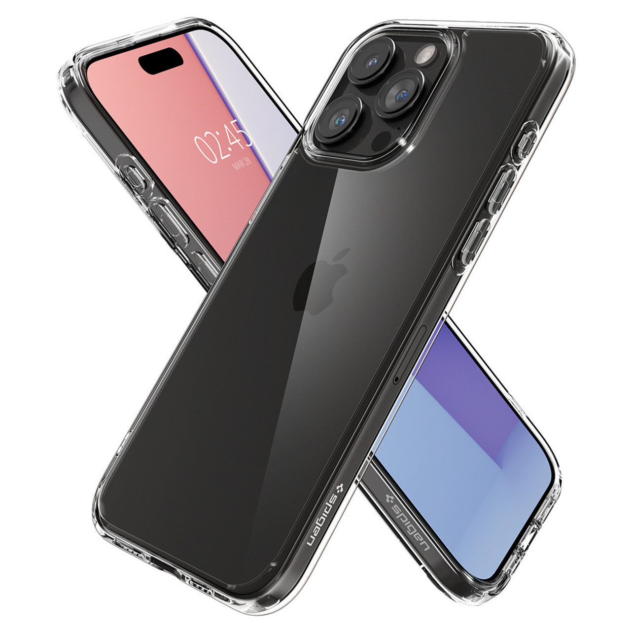 Spigen Crystal Hybrid Case iPhone 15 Pro - Clear