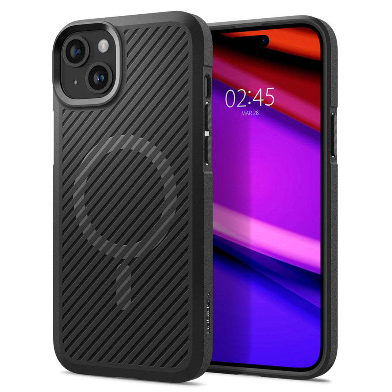 Spigen Core Armor MagFit Case iPhone 15 - Black