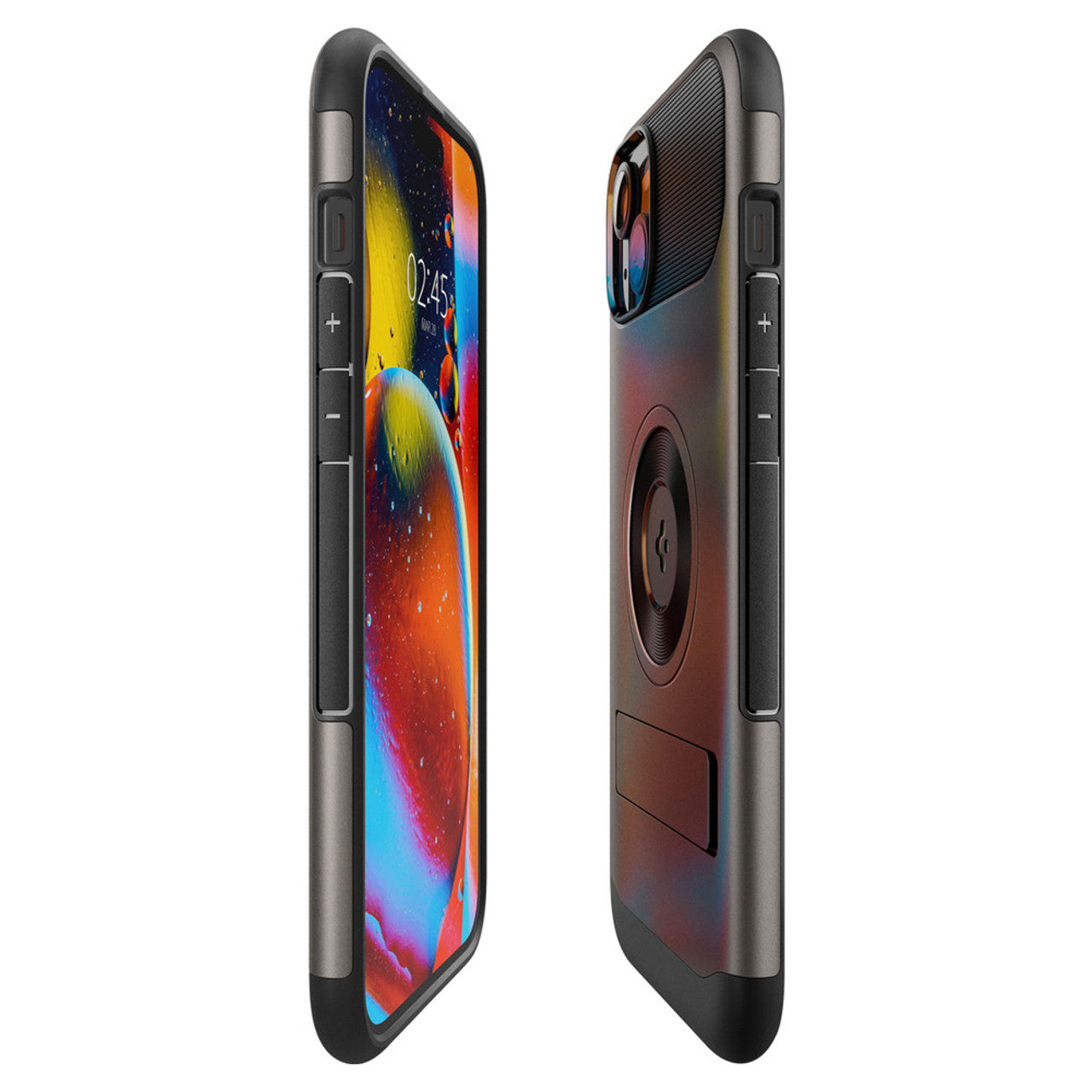 Spigen Slim Armor MagFit Case iPhone 15 - Gunmetal