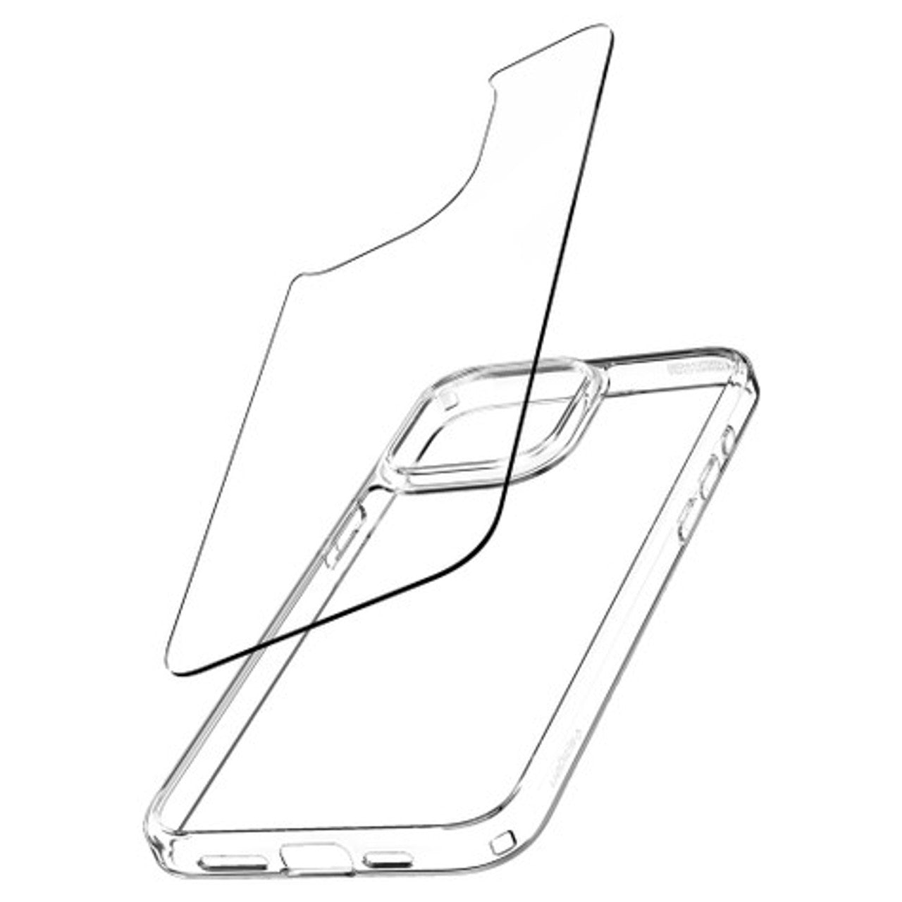 Spigen Air Skin Hybrid Case iPhone 15 Pro - Clear