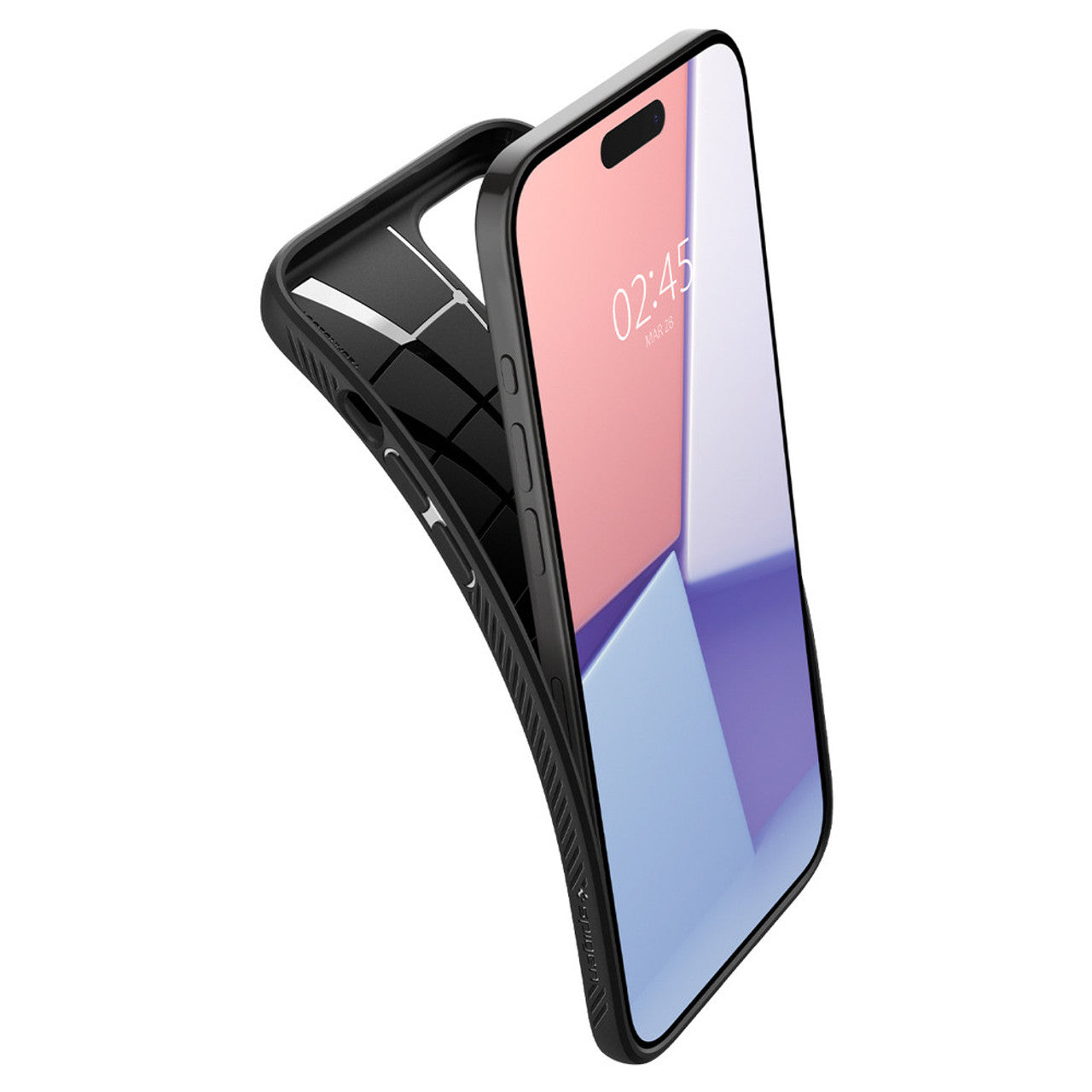 Spigen Liquid Air Case iPhone 15 Pro - Black