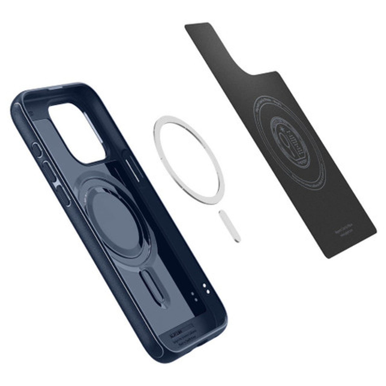 Spigen Mag Armor MagFit Case iPhone 15 Pro - Navy Blue